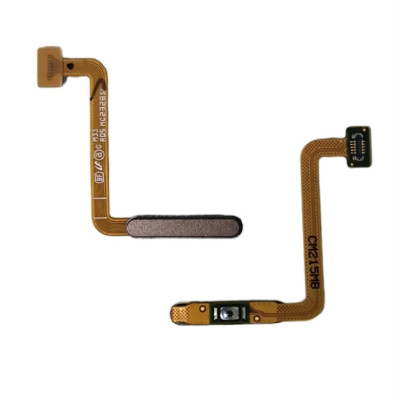 Шлейф з кнопками для Samsung M33 5G / M336 / M53 / M536 (включення та сканер відбитка пальця Touch ID) Original Gold
