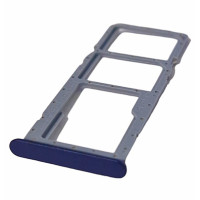 SIM лоток для Oppo A17 (CPH2477) Dark blue