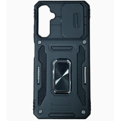 Протиударний чохол Camshield Army Ring для Samsung A05s / A057- чорний Протиударний чохол Camshield Army Ring для Samsung A05s / A057- чорний