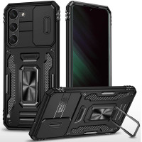 Протиударний чохол Camshield Army Ring для Samsung S22 Plus- чорний Протиударний чохол Camshield Army Ring для Samsung S22 Plus- чорний