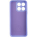 Накладка (з мікрофіброю) Silicone Cover Lakshmi Full Camera для Huawei Honor X8a- бузковий
