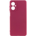 Накладка (з мікрофіброю) Silicone Cover Lakshmi Full Camera для Motorola Moto G14- марсала