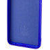 Накладка (з мікрофіброю) Silicone Cover Lakshmi Full Camera для Motorola Moto G14- ультра-синій