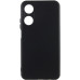 Накладка (з мікрофіброю) Silicone Cover Lakshmi Full Camera для Oppo A38 / A18- чорний