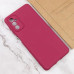 Накладка (з мікрофіброю) Silicone Cover Lakshmi Full Camera для Samsung A15 4G/5G- марсала