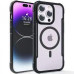 Накладка Defense Clear with Magnetic для iPhone 15- чорний