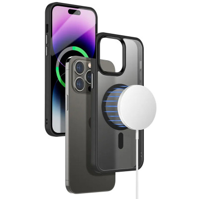 Накладка Metal Buttons with Magnetic Colorful для iPhone 13 Pro (6.1``)- синій Накладка Metal Buttons with Magnetic Colorful для iPhone 13 Pro (6.1``)- синій
