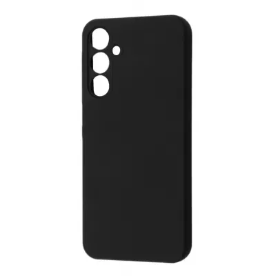 Накладка (з мікрофіброю) Soft Silk для Samsung A25 5G- чорний