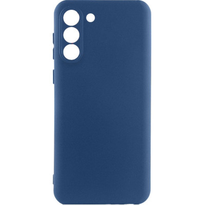 Накладка (з мікрофіброю) Soft Silk для Samsung A25 5G- темно-синій