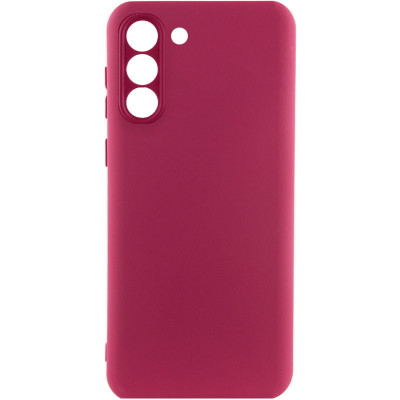 Накладка (з мікрофіброю) Soft Silk для Samsung A25 5G- марсала
