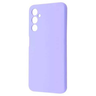 Накладка (з мікрофіброю) Soft Silk для Samsung A25 5G- блакитний