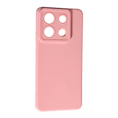 Накладка гумова SMTT для Xiaomi Redmi Note 13 Pro 5G / Poco X6 (тех.упак.)- рожевий пісок Накладка гумова SMTT для Xiaomi Redmi Note 13 Pro 5G / Poco X6 (тех.упак.)- рожевий пісок