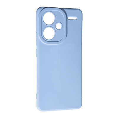 Накладка гумова SMTT для Xiaomi Redmi Note 13 Pro 5G / Poco X6 (тех.упак.)- бузковий Накладка гумова SMTT для Xiaomi Redmi Note 13 Pro 5G / Poco X6 (тех.упак.)- бузковий