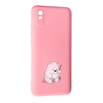 Накладка (з мікрофіброю) Case Art для Xiaomi Redmi 9A- Bear Накладка (з мікрофіброю) Case Art для Xiaomi Redmi 9A- Bear