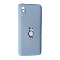Накладка (з мікрофіброю) Case Art для Xiaomi Redmi 9A- Cat