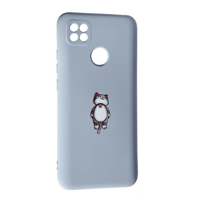 Накладка (з мікрофіброю) Case Art для Xiaomi Redmi 9C / 10A- Cat Накладка (з мікрофіброю) Case Art для Xiaomi Redmi 9C / 10A- Cat