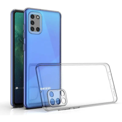 Накладка TPU Epic Transparent 1,5mm Full Camera для Samsung A31 / A315- прозорий Накладка TPU Epic Transparent 1,5mm Full Camera для Samsung A31 / A315- прозорий