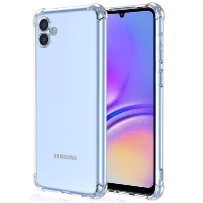 Накладка GETMAN посилені кути для Samsung A05 / A055- прозорий Накладка GETMAN посилені кути для Samsung A05 / A055- прозорий