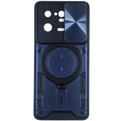 Протиударний чохол Armor RING + шторка для Xiaomi 13 Pro- синій Протиударний чохол Armor RING + шторка для Xiaomi 13 Pro- синій