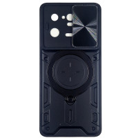Протиударний чохол Armor RING + шторка для Xiaomi 13 Pro- чорний Протиударний чохол Armor RING + шторка для Xiaomi 13 Pro- чорний