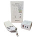 Мережевий зарядний пристрій Samsung (EP-TA800NBE) 65W PD (2 USB-C+USB-A) + кабель Type-C to Type-C- білий