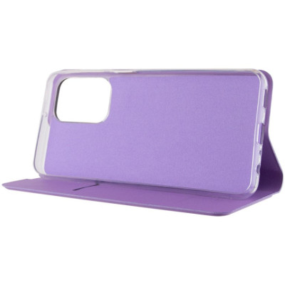 Чохол-книжка GETMAN Elegant для Motorola Moto G32- бузковий Чохол-книжка GETMAN Elegant для Motorola Moto G32- бузковий