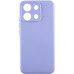 Накладка (з мікрофіброю) Silicone Cover Lakshmi Full Camera для Xiaomi Redmi Note 13 Pro 5G / Poco X6- бузковий