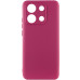 Накладка (з мікрофіброю) Silicone Cover Lakshmi Full Camera для Xiaomi Redmi Note 13 Pro 5G / Poco X6- марсала