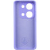 Накладка (з мікрофіброю) Silicone Cover Lakshmi Full Camera для Xiaomi Poco X6 Pro- бузковий