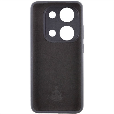 Накладка (з мікрофіброю) Silicone Cover Lakshmi Full Camera для Xiaomi Poco X6 Pro- чорний