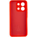 Накладка (з мікрофіброю) Silicone Cover Lakshmi Full Camera для Xiaomi Redmi Note 13 4G- червоний