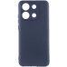 Накладка (з мікрофіброю) Silicone Cover Lakshmi Full Camera для Xiaomi Redmi Note 13 4G- темно-синій