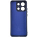 Накладка (з мікрофіброю) Silicone Cover Lakshmi Full Camera для Xiaomi Redmi Note 13 4G- темно-синій