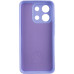 Накладка (з мікрофіброю) Silicone Cover Lakshmi Full Camera для Xiaomi Redmi Note 13 4G- бузковий