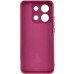 Накладка (з мікрофіброю) Silicone Cover Lakshmi Full Camera для Xiaomi Redmi Note 13 4G- марсала