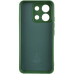 Накладка (з мікрофіброю) Silicone Cover Lakshmi Full Camera для Xiaomi Redmi Note 13 Pro 4G / Poco M6 Pro 4G / Redmi Note 14s- темно-зелений