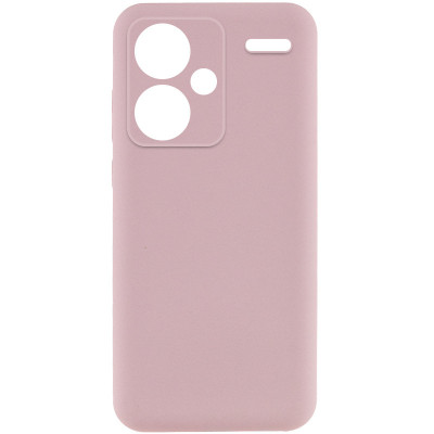 Накладка (з мікрофіброю) Silicone Cover Lakshmi Full Camera для Xiaomi Redmi Note 13 Pro Plus- рожевий пісок
