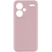 Накладка (з мікрофіброю) Silicone Cover Lakshmi Full Camera для Xiaomi Redmi Note 13 Pro Plus- рожевий пісок