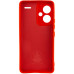 Накладка (з мікрофіброю) Silicone Cover Lakshmi Full Camera для Xiaomi Redmi Note 13 Pro Plus- червоний