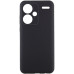 Накладка (з мікрофіброю) Silicone Cover Lakshmi Full Camera для Xiaomi Redmi Note 13 Pro Plus- чорний