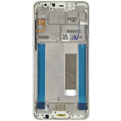 Рамка (середня частина) для Nokia 5.1 Plus (TA-1105/TA-1108/TA-1112/TA-1120) White Рамка (середня частина) для Nokia 5.1 Plus (TA-1105/TA-1108/TA-1112/TA-1120) White