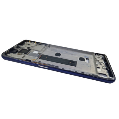 Рамка (середня частина) для Xiaomi Mi 10T Lite Blue