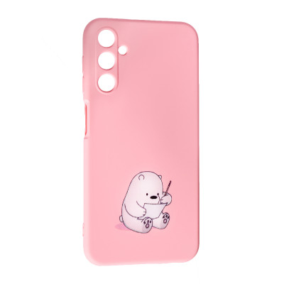Накладка (з мікрофіброю) Case Art для Samsung A25- Bear Накладка (з мікрофіброю) Case Art для Samsung A25- Bear