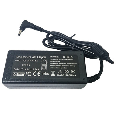 Блок живлення для ноутбука DELL 19.5V/3.34A (4.0 * 1.7) без мережевого кабелю Блок живлення для ноутбука DELL 19.5V/3.34A (4.0 * 1.7) без мережевого кабелю