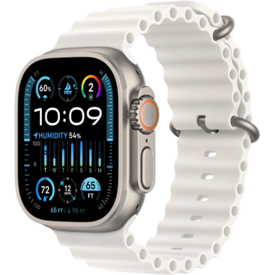 Smart Watch Apple Watch Ultra (49mm/A2987)- white strap Smart Watch Apple Watch Ultra (49mm/A2987)- white strap