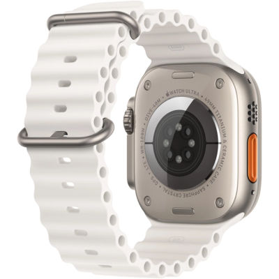 Smart Watch Apple Watch Ultra (49mm/A2987)- white strap Smart Watch Apple Watch Ultra (49mm/A2987)- white strap