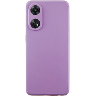 Накладка Candy Full Camera для Oppo Reno 8T 4G- бузковий Накладка Candy Full Camera для Oppo Reno 8T 4G- бузковий
