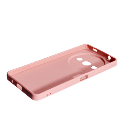 Накладка гумова SMTT для Xiaomi Redmi A3 / A3x- рожевий пісок Накладка гумова SMTT для Xiaomi Redmi A3 / A3x- рожевий пісок