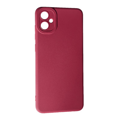 Накладка гумова SMTT для Samsung A05 / A055- марсала Накладка гумова SMTT для Samsung A05 / A055- марсала