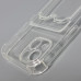 Накладка Transparent TPU з бронь кутами для iPhone 12 з кишенею для карт- прозорий Накладка Transparent TPU з бронь кутами для iPhone 12 з кишенею для карт- прозорий